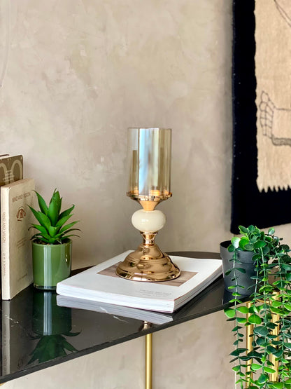Mystic Small Candle Stand (White)