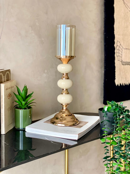 Mystic Large Candle Stand (White)