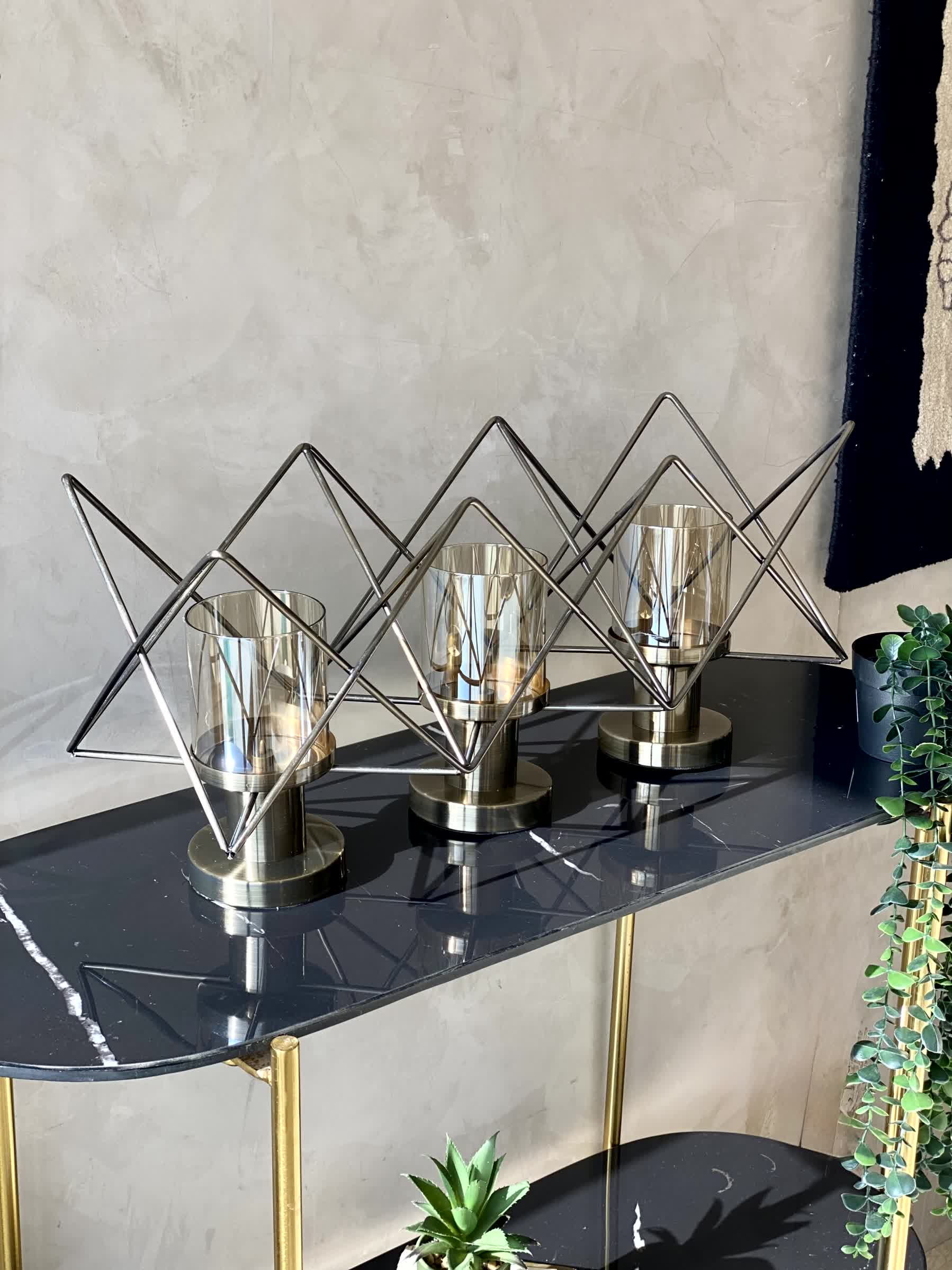 Trio Astral Candle Holder