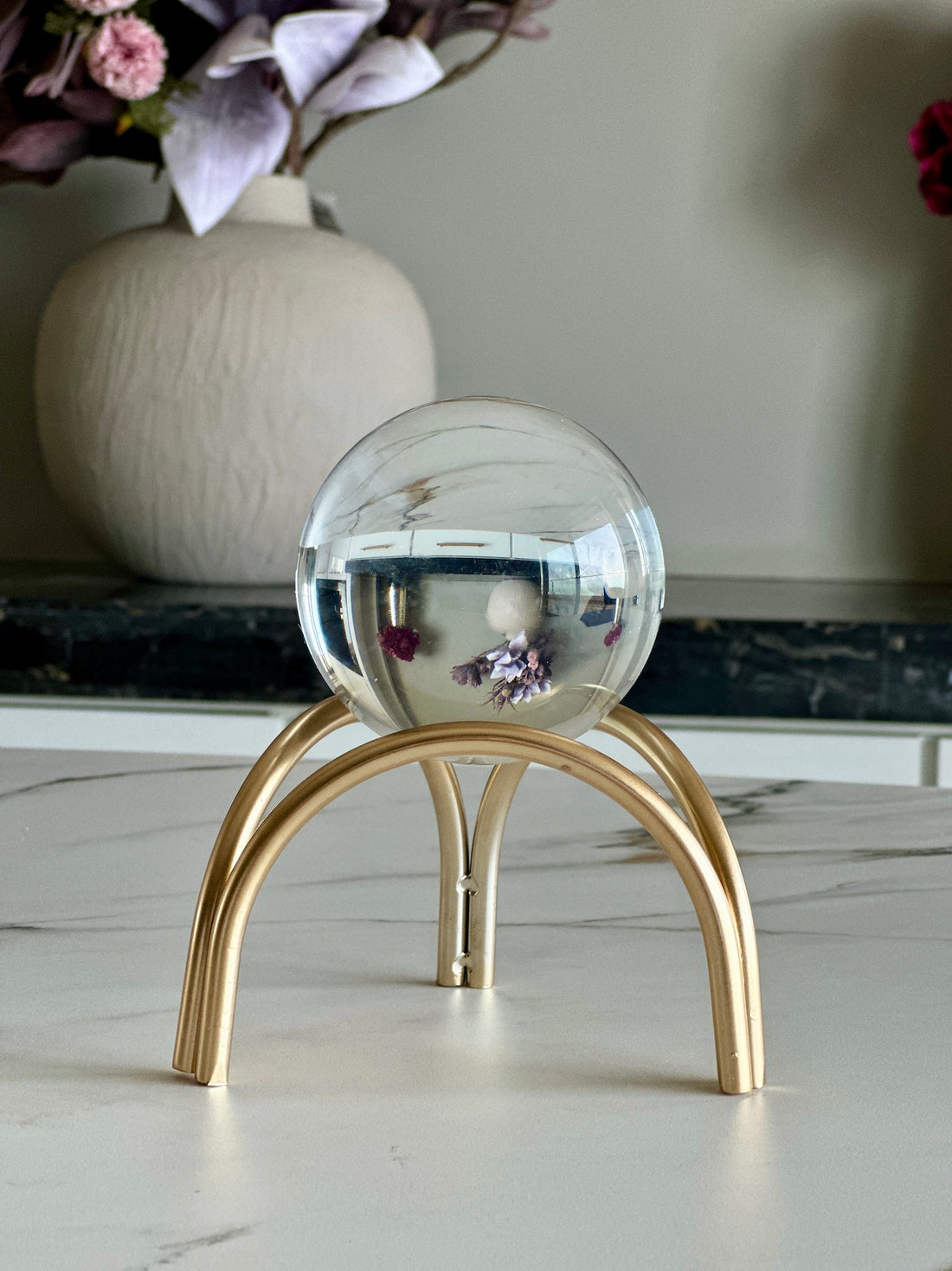 Arch Crystal Ball Accent - Small