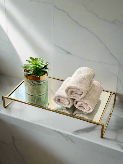 Milan Accessory Tray - Gold