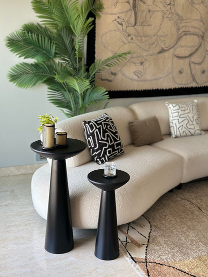 Artesia Black Side Table