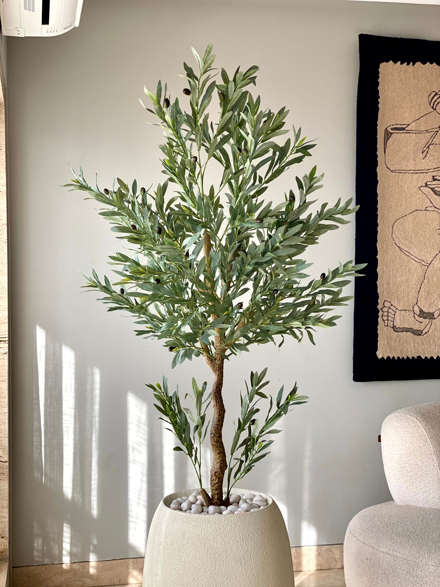 Artificial Tropical Olive Plant - 5 Feet