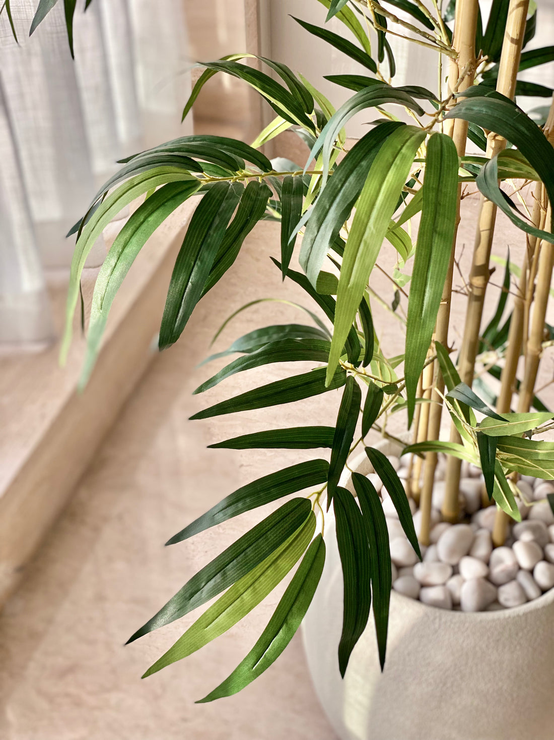 Artificial Lush Bamboo Plant - 5.5 Feet