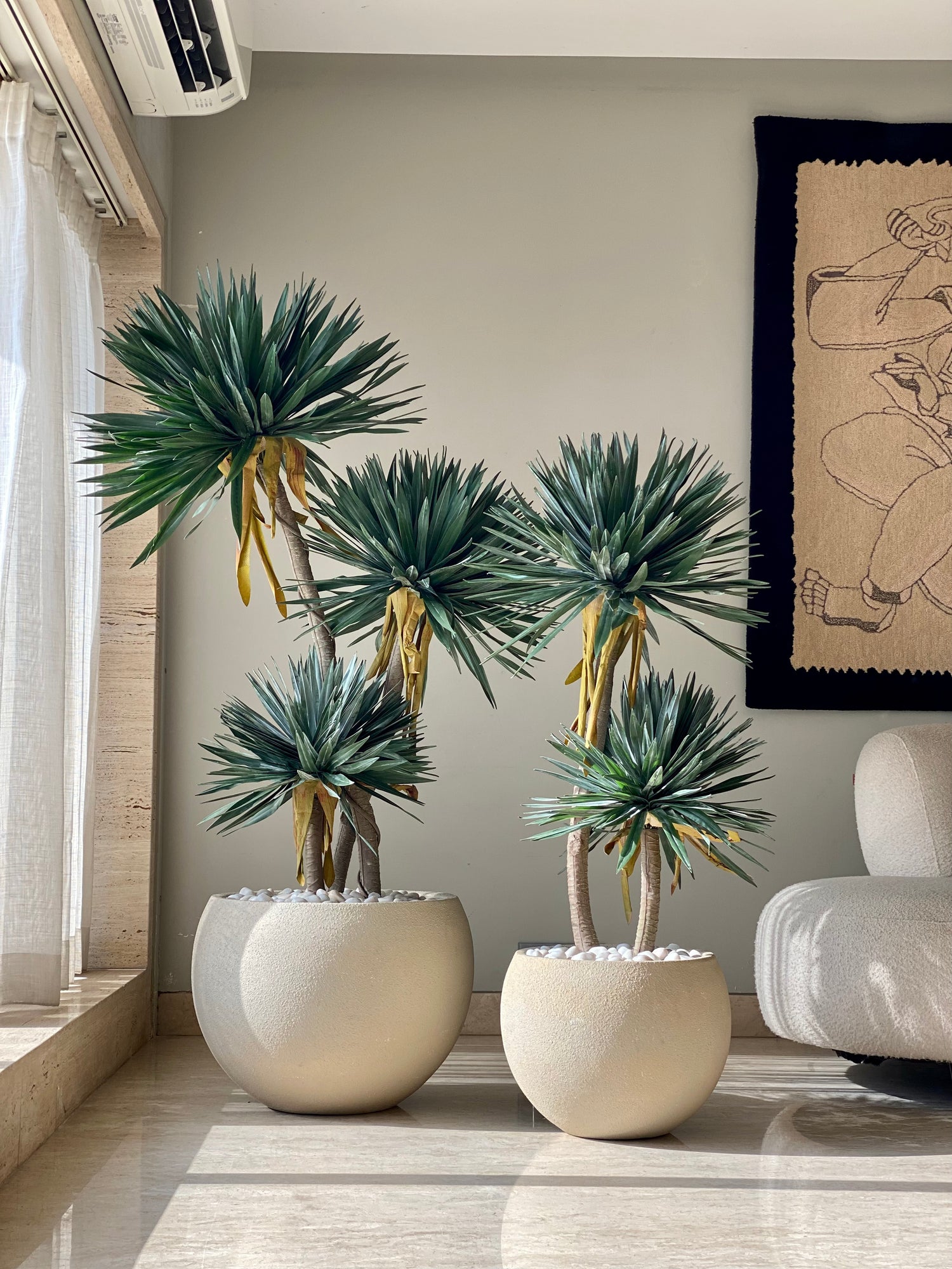 Artificial Sisal Triora Plant - 5 Feet