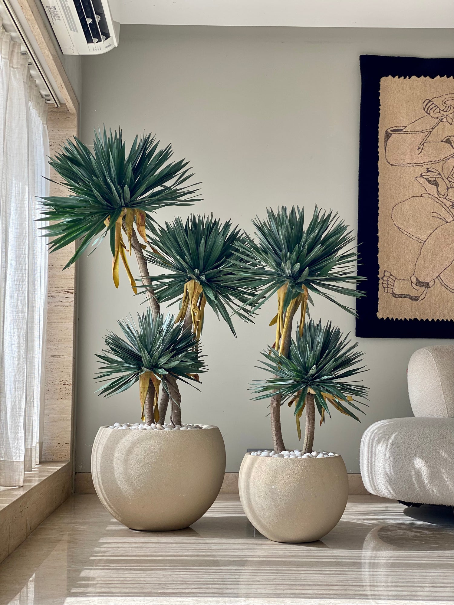 Artificial Sisal Triora Plant - 5 Feet