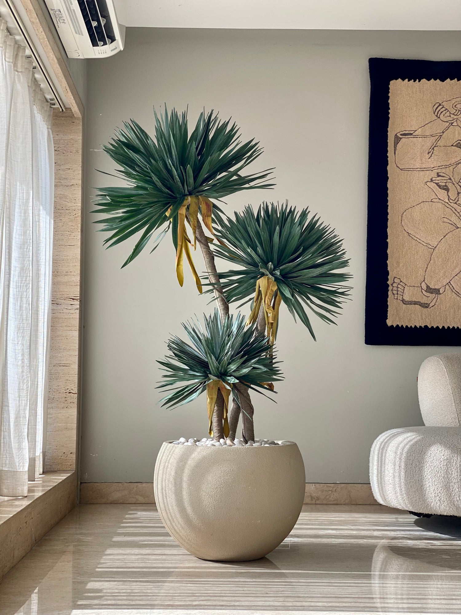 Artificial Sisal Triora Plant - 5 Feet