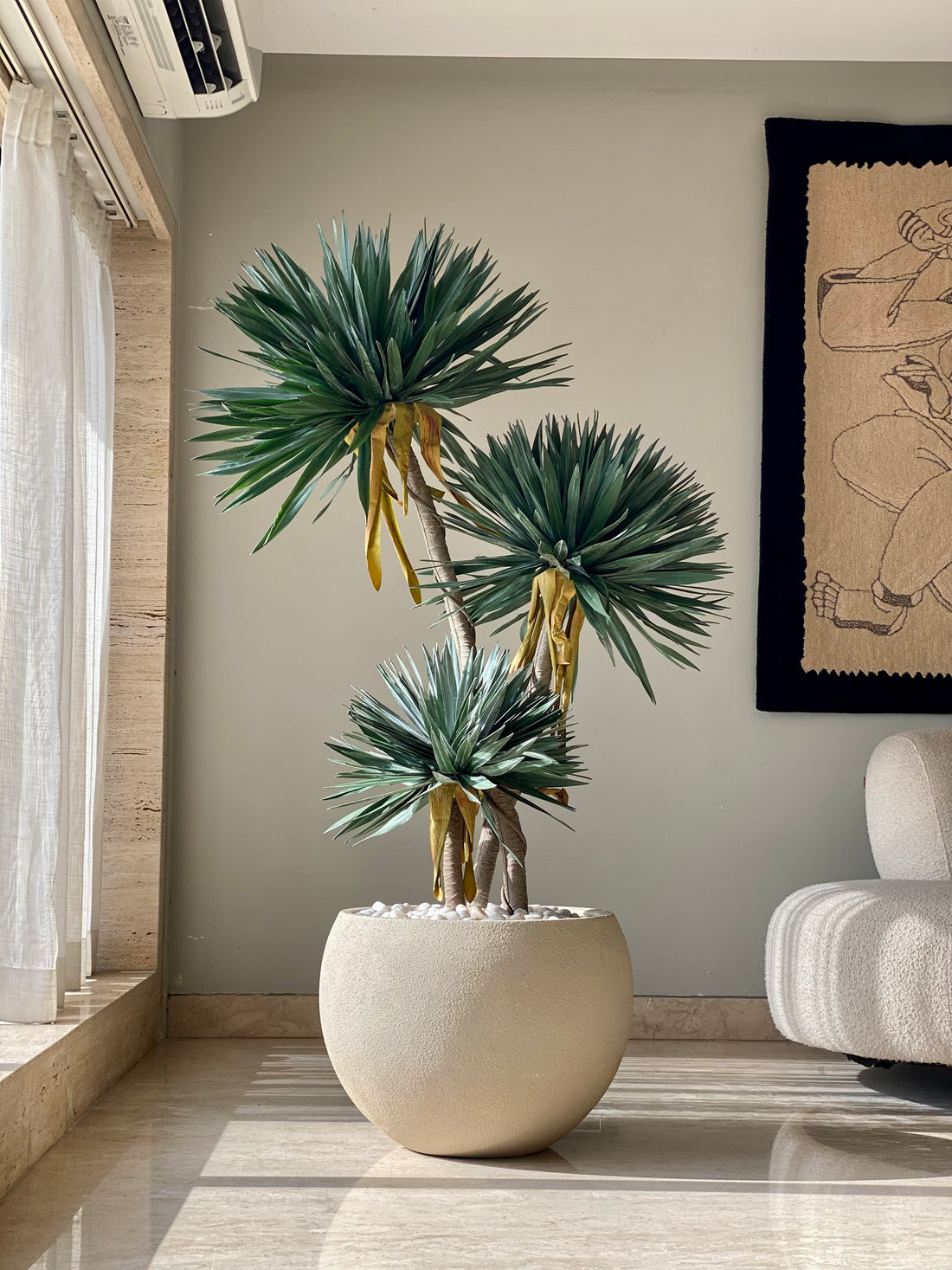 Artificial Sisal Triora Plant - 5 Feet