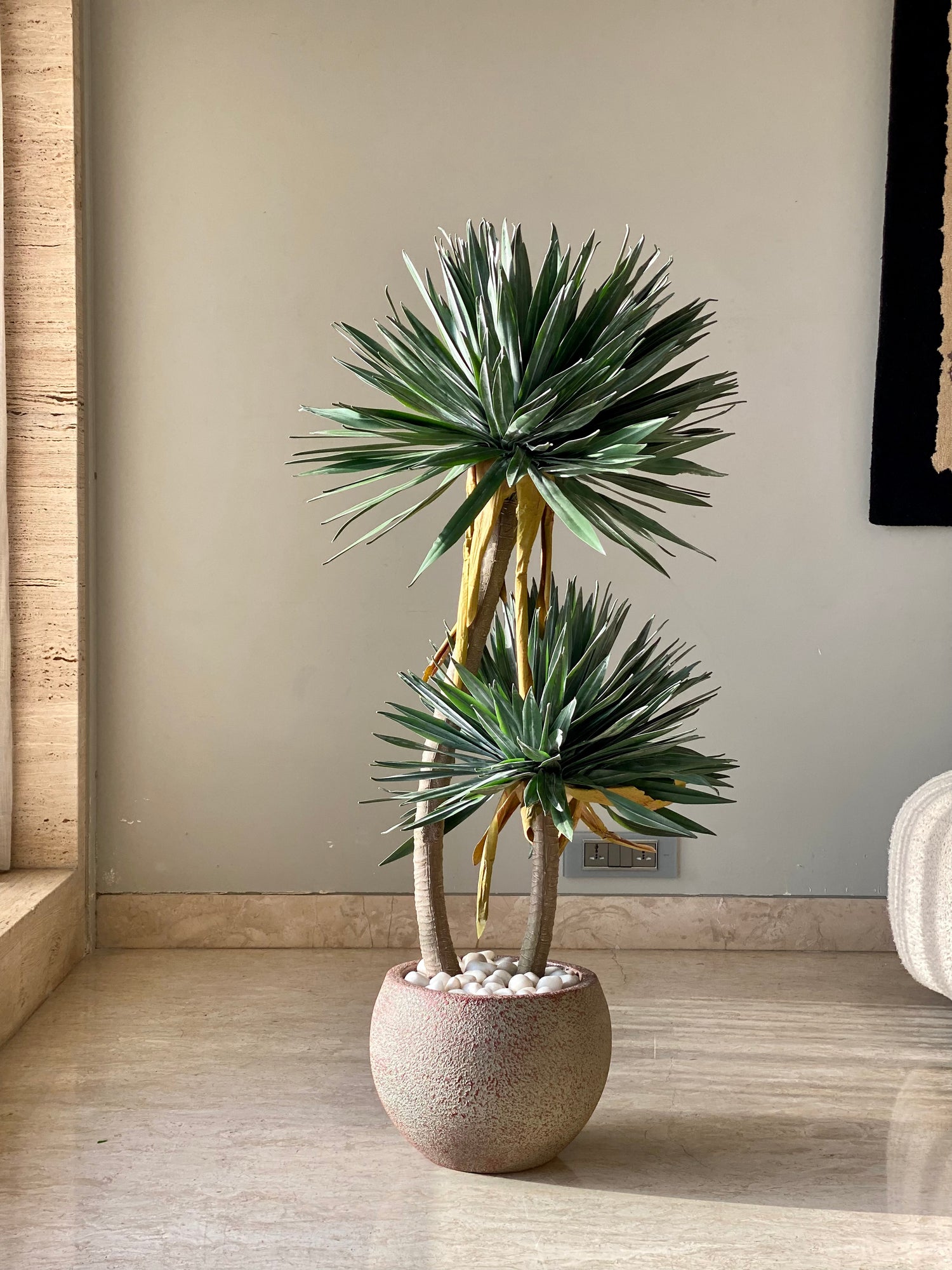 Artificial Sisal Duo Plant - 4 Feet