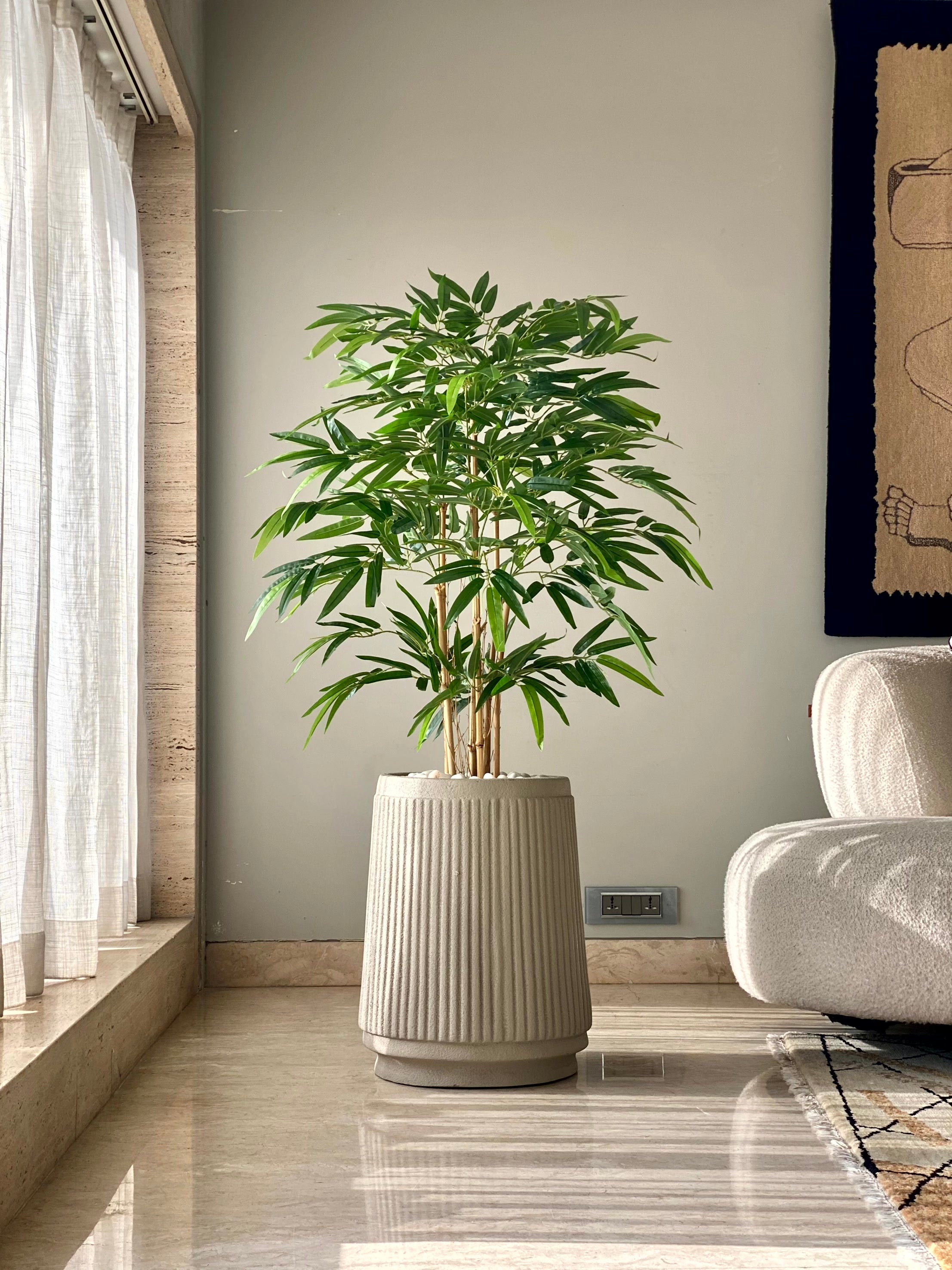 Artificial Statement Bamboo Plant - 4 Feet