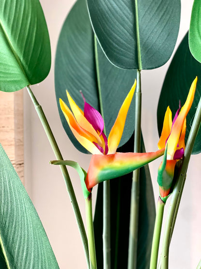 Artificial Strelitzia Plant - 5 Feet