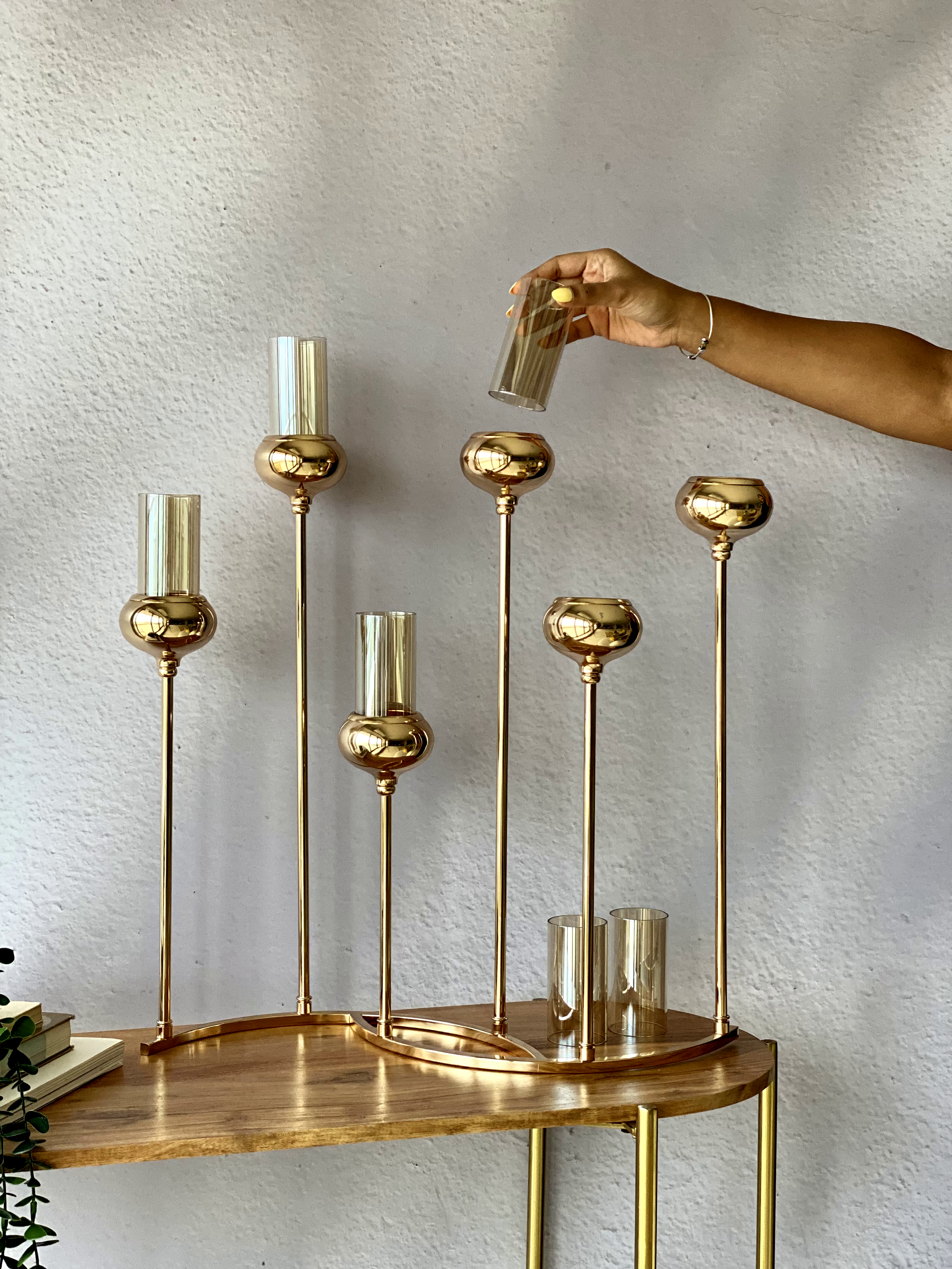 Cascading Candle Holder