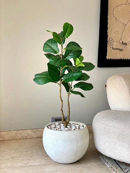 Artificial Natura Fiddle Leaf Plant - 3 Feet