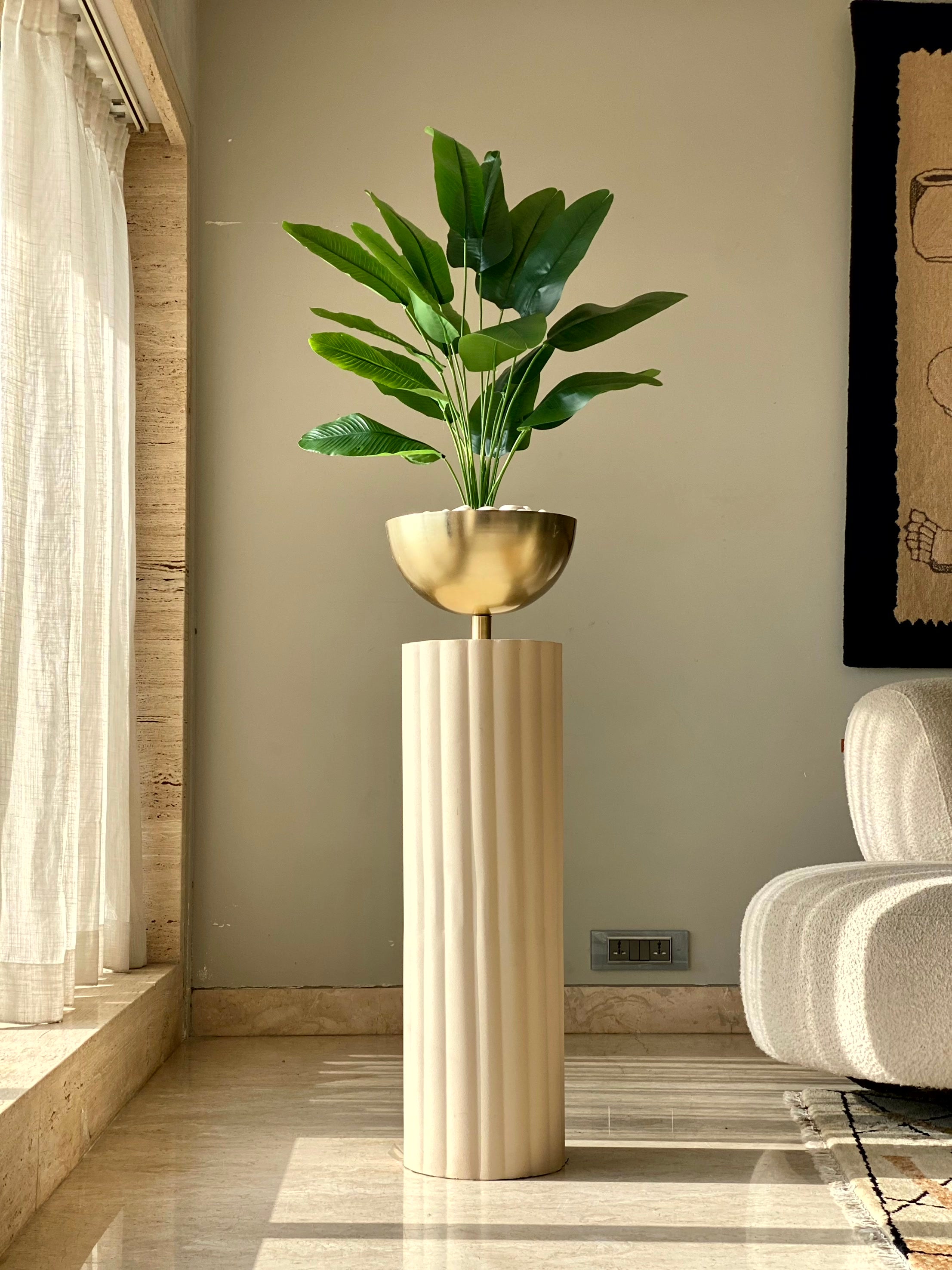 Artificial Natura Traveller Palm Plant - 2.75 Feet