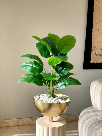 Artificial Broad Leaf Banana Plant - 2.6 Feet