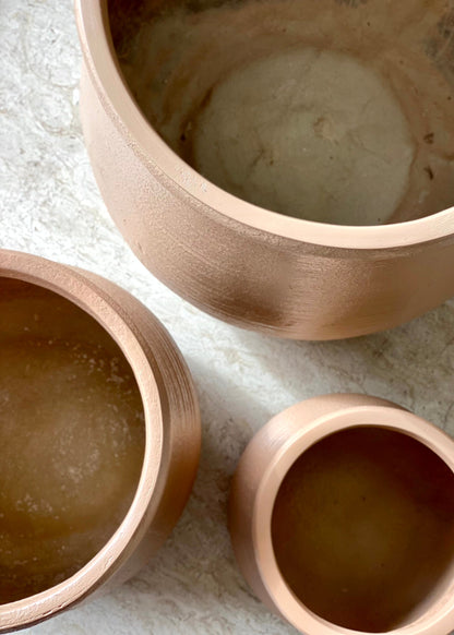 Garden Muse Planters - Terracota Beige