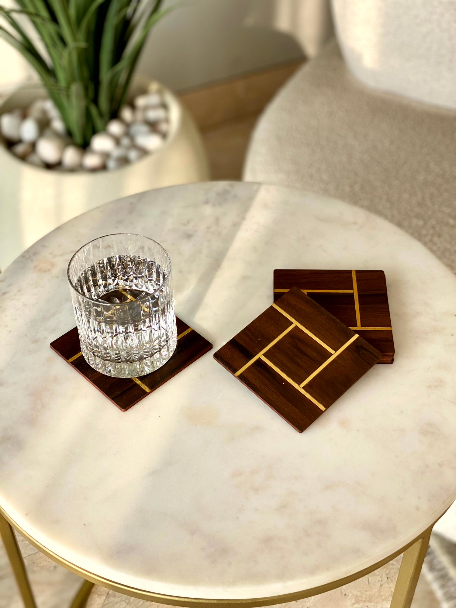 Solgold Coasters -Set of 4