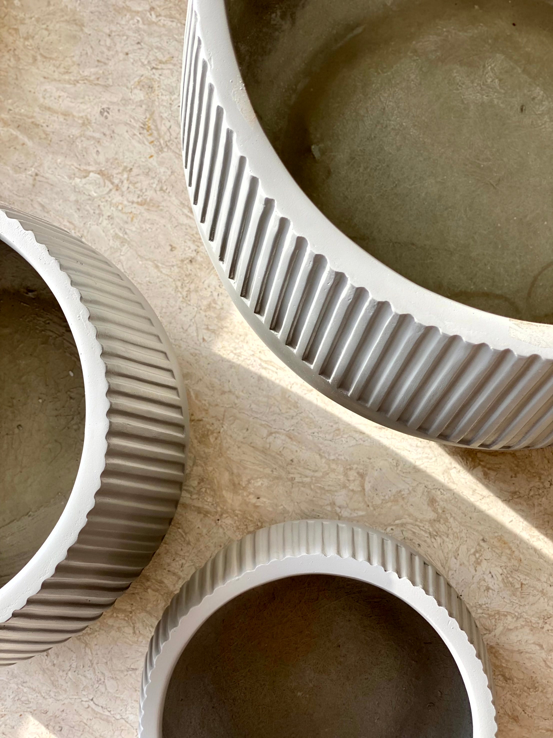 Cassan Planters - Light Grey