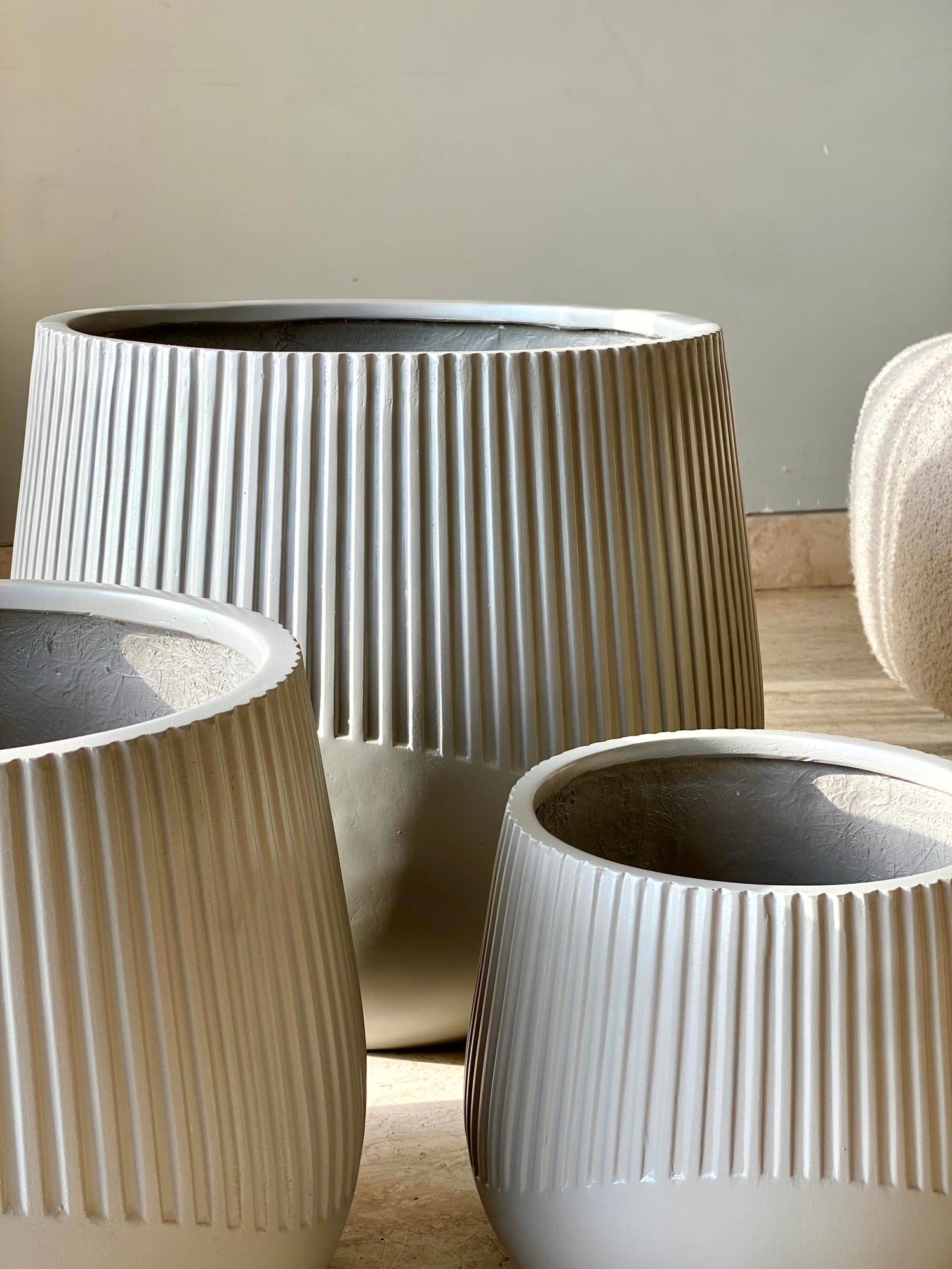 Cassan Planters - Light Grey