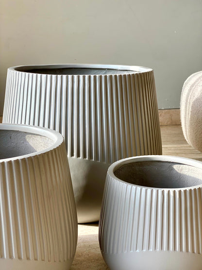 Cassan Planters - Light Grey