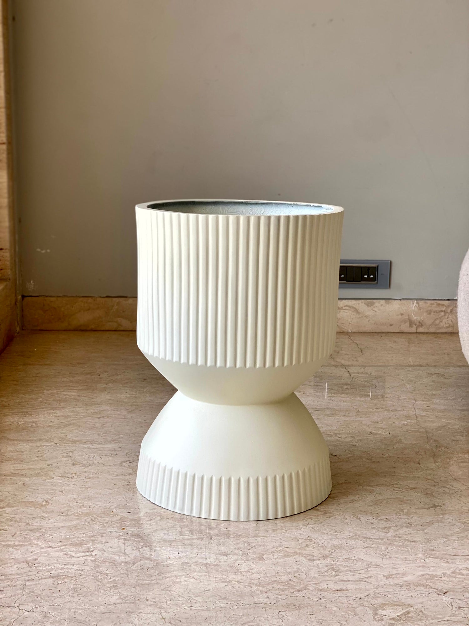 Willow Reversible Planters - Ivory