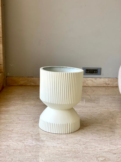 Willow Reversible Planters - Ivory