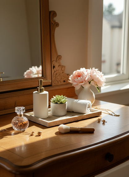 Carrara Napkin Tray - Beige