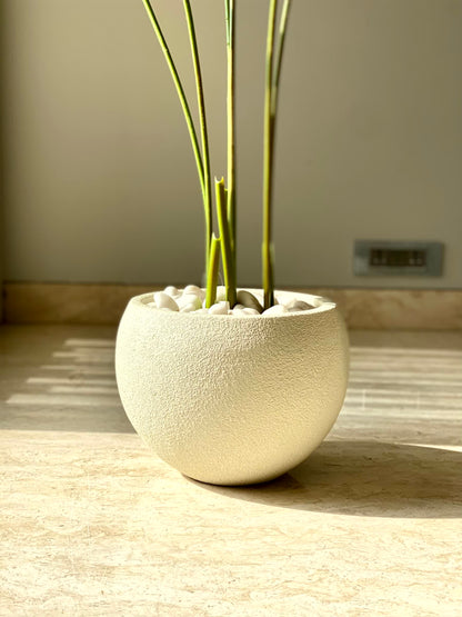 Lithos Ivory Planter - Small