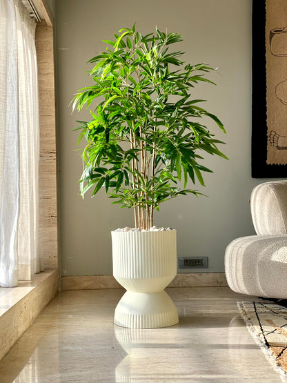 Willow Reversible Planters - Ivory