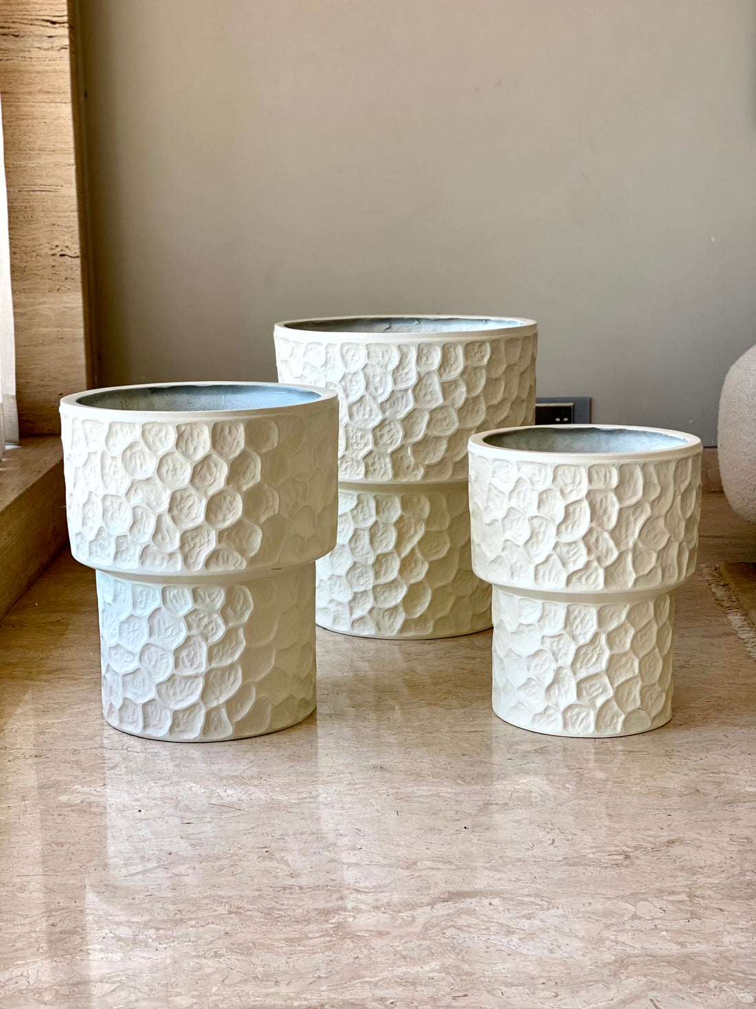 Monet Planters - Ivory