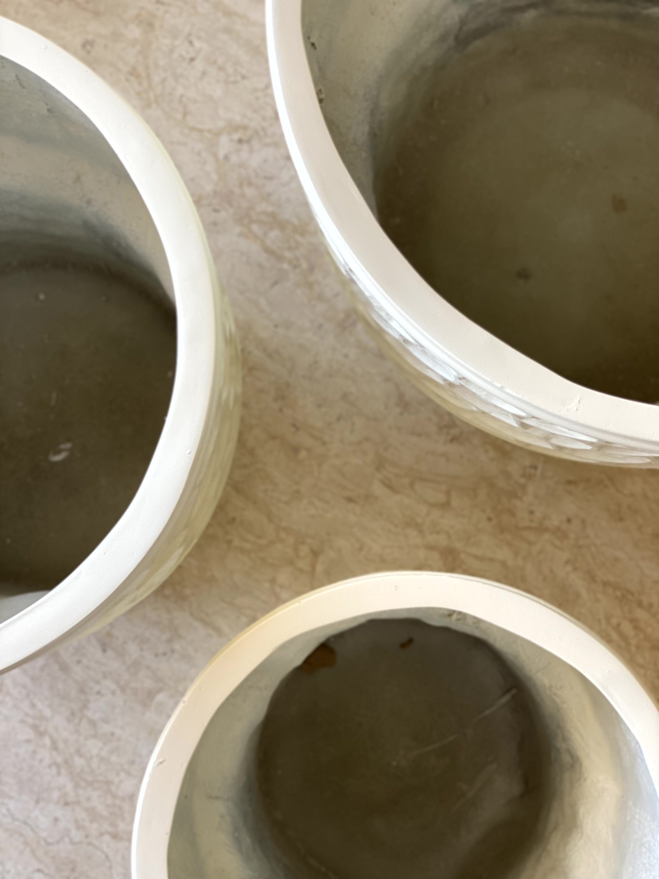 Monet Planters - Ivory