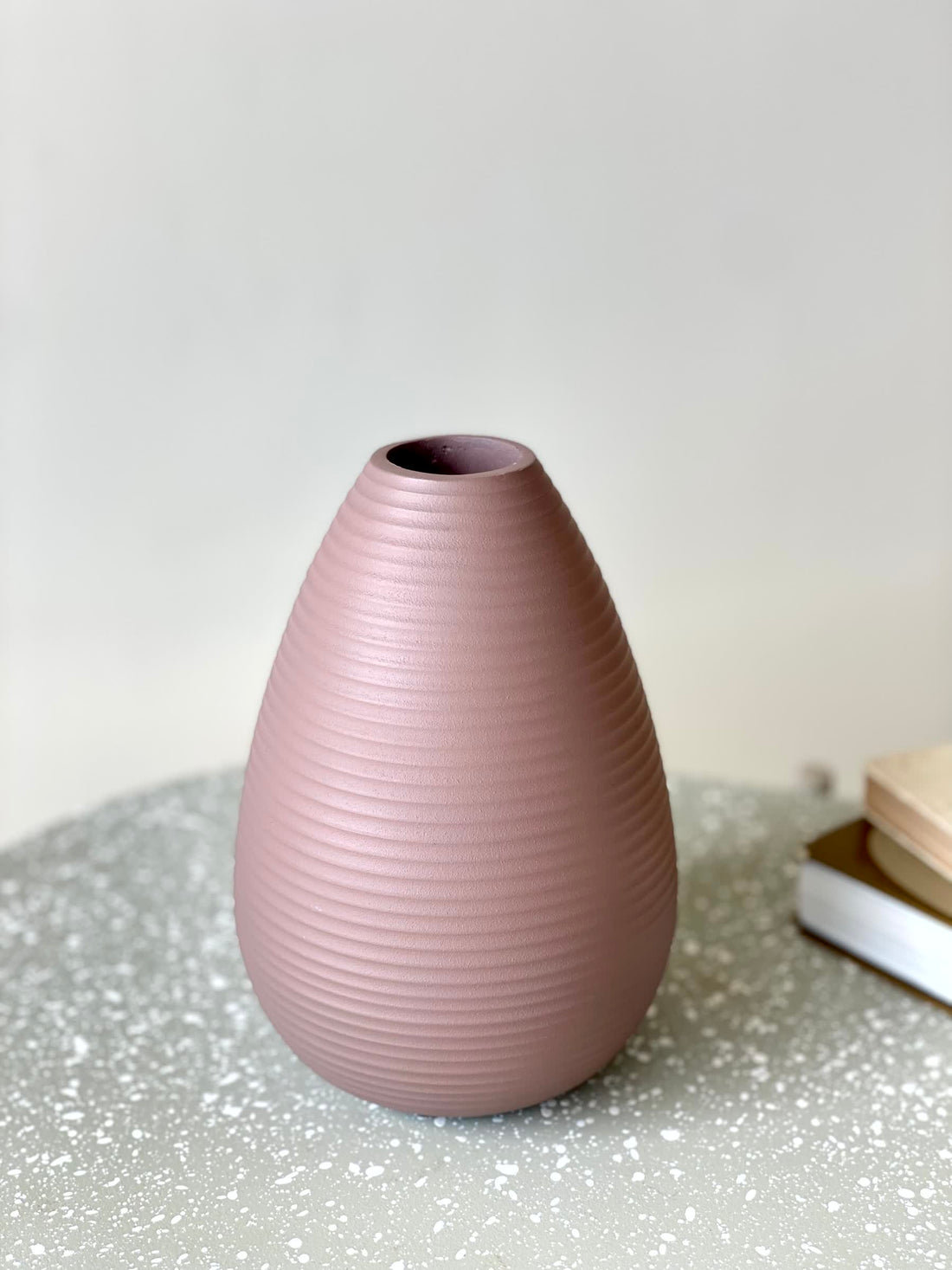 Amphora Oval Vase Small - Rusty Pink