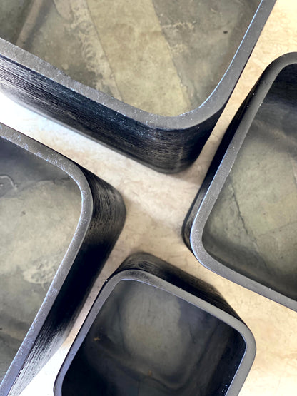Hudson Square Planters - Black
