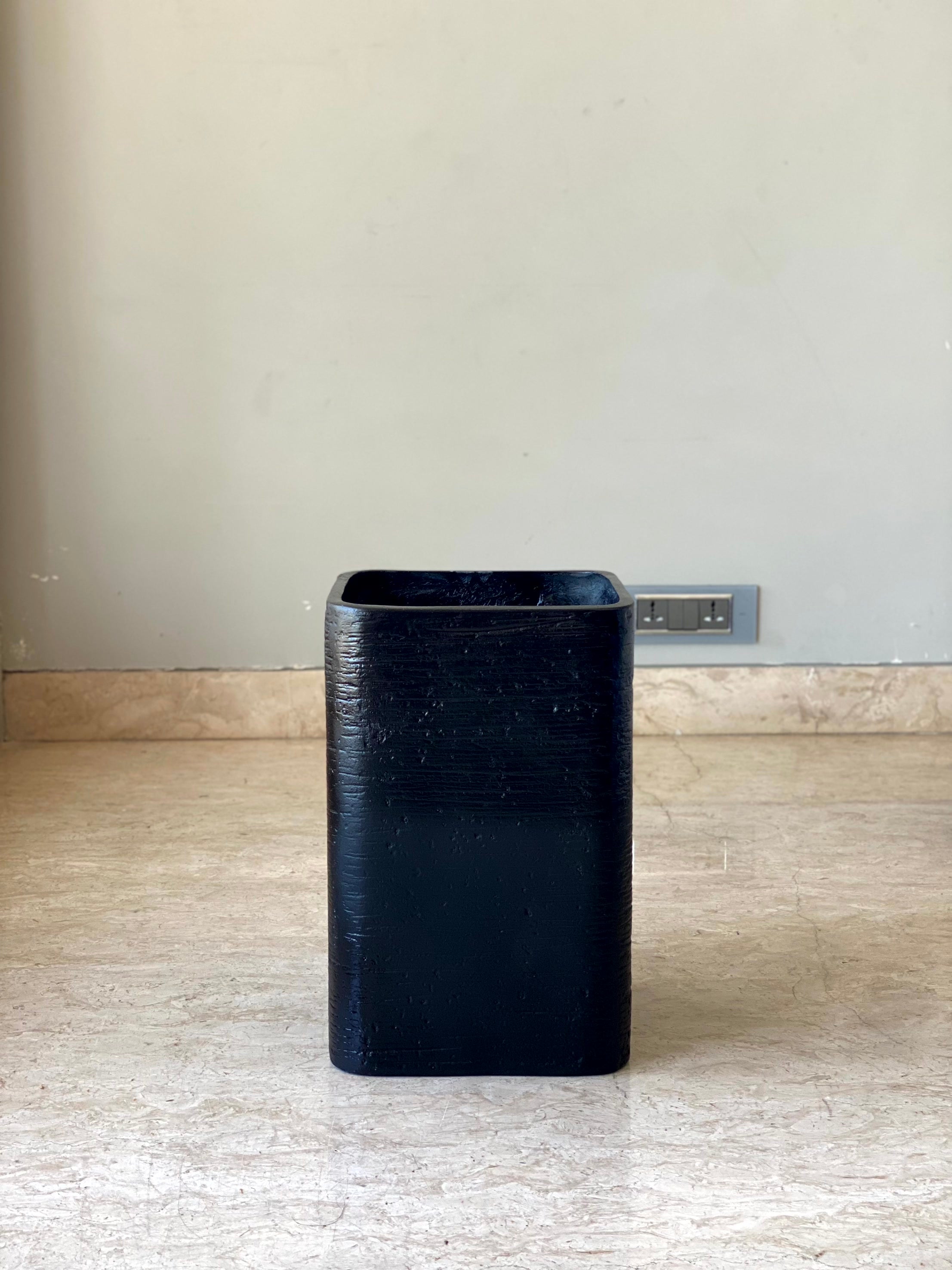 Hudson Square Planters - Black