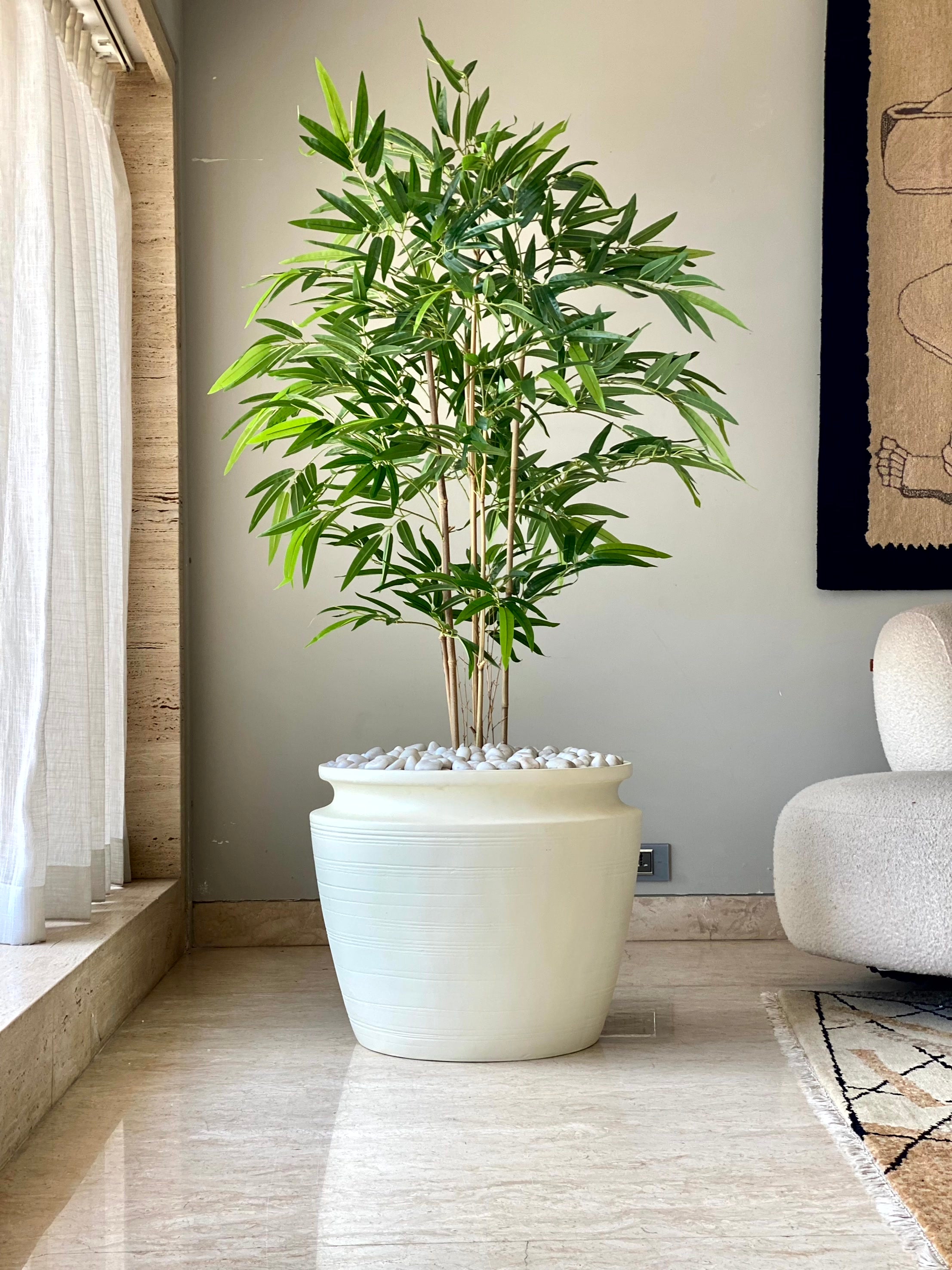 Morrow Planters - Ivory