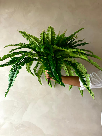 Artificial Boston Fern Plant - 2 Feet