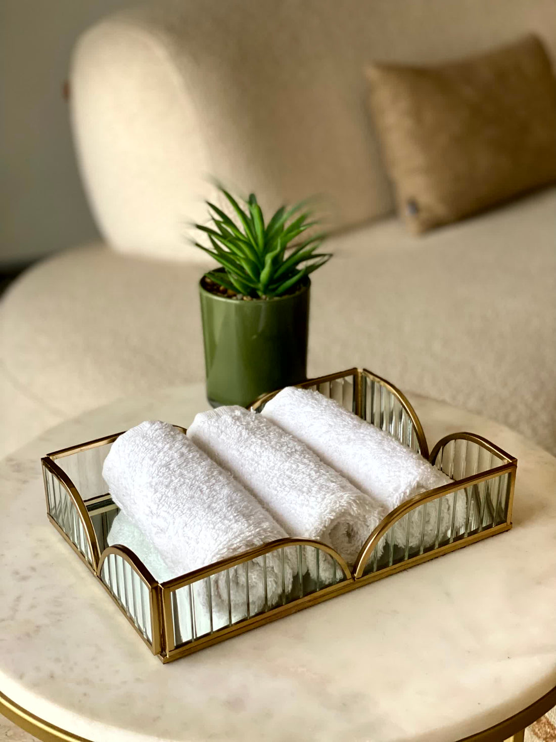 Milan Fluted Tray