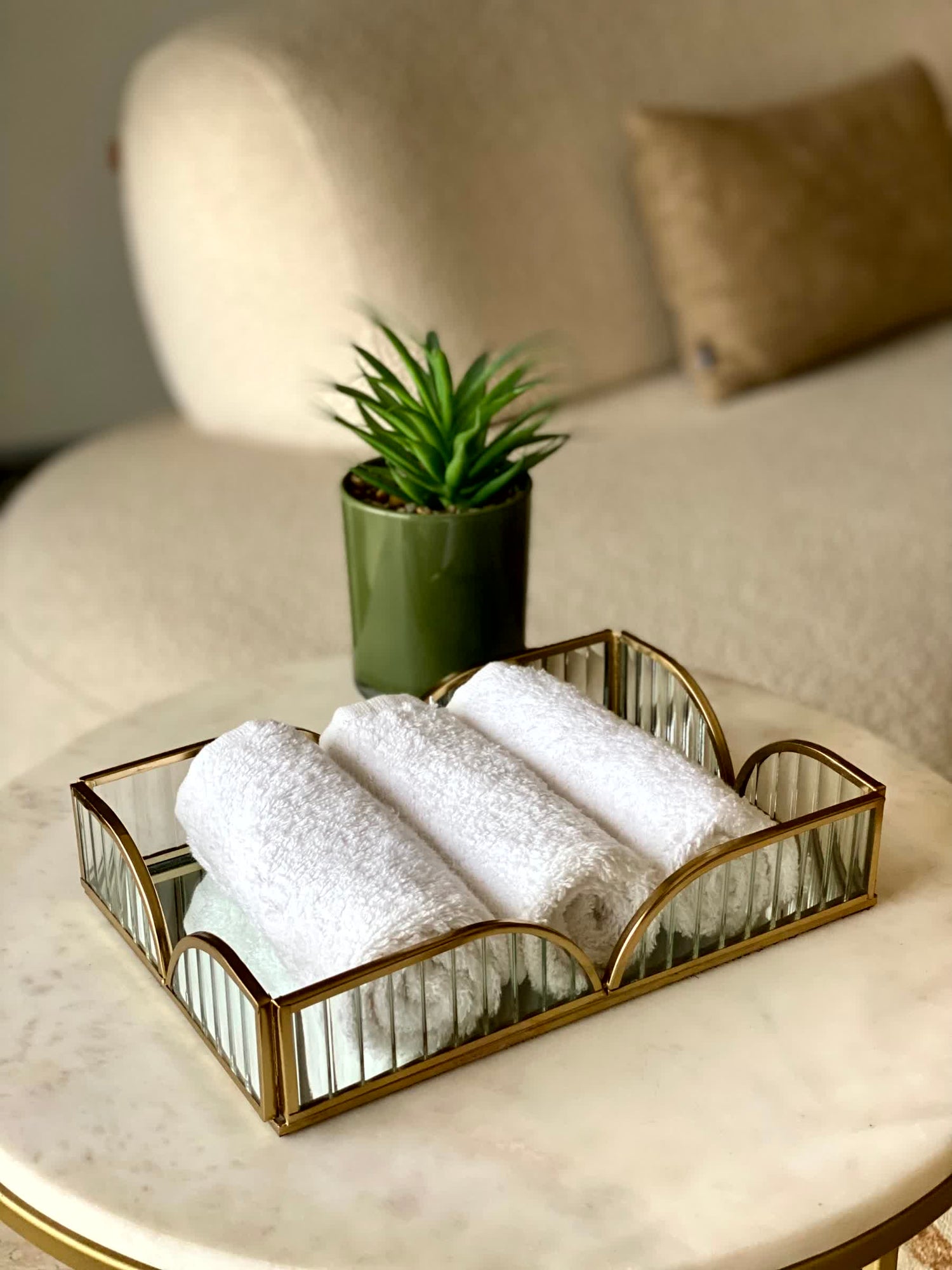 Milan Fluted Tray