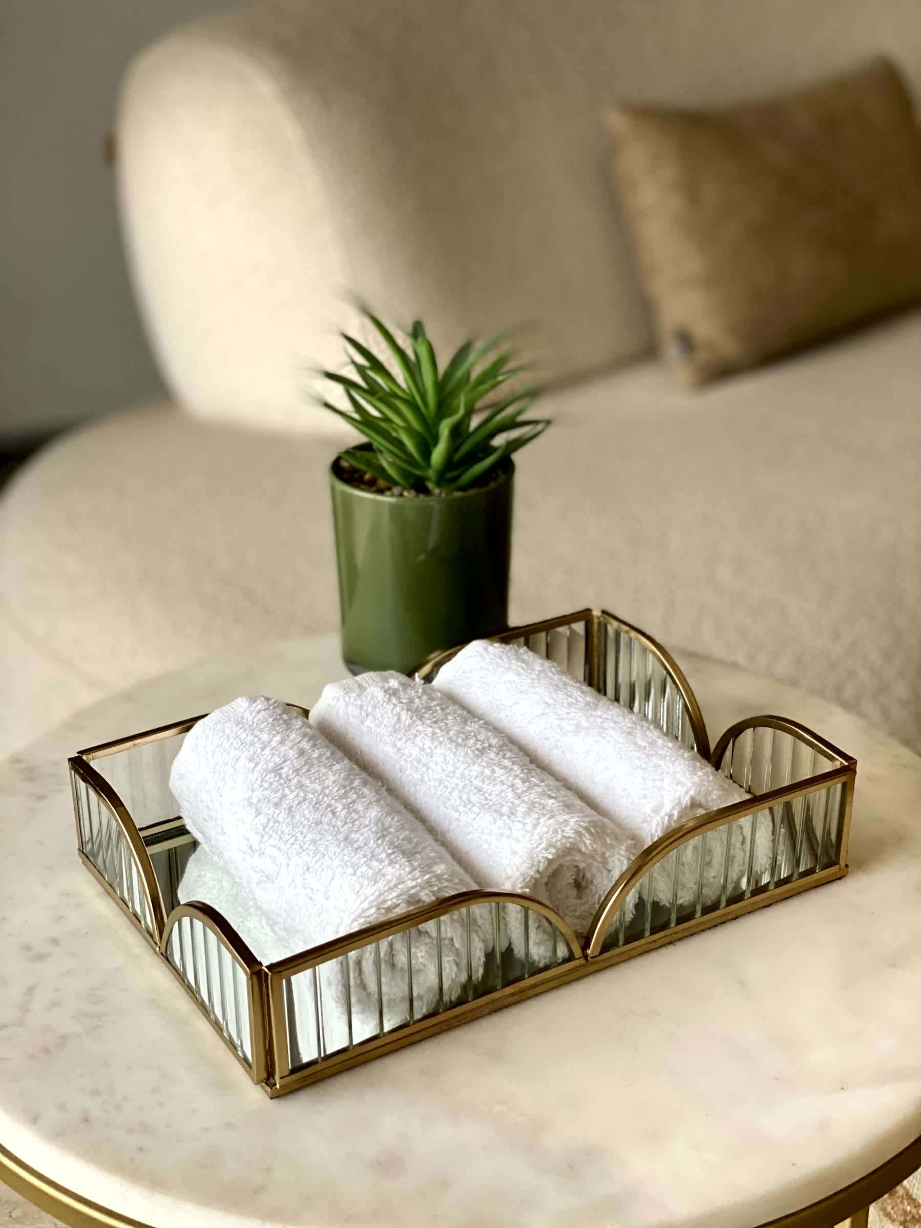 Milan Fluted Tray
