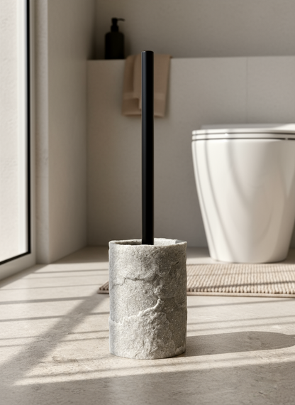 Fossil Toilet Brush - Light Grey