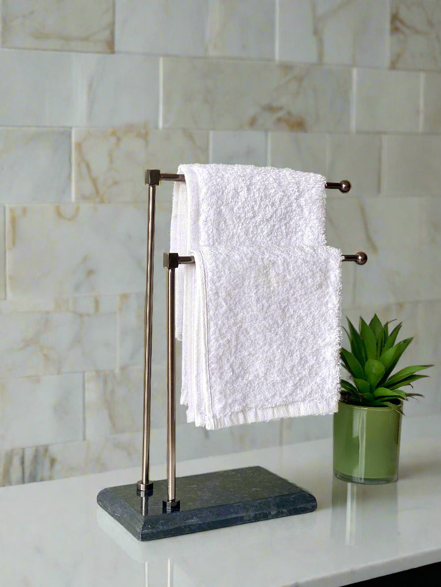 Melrose Hand Towel Stand - Black