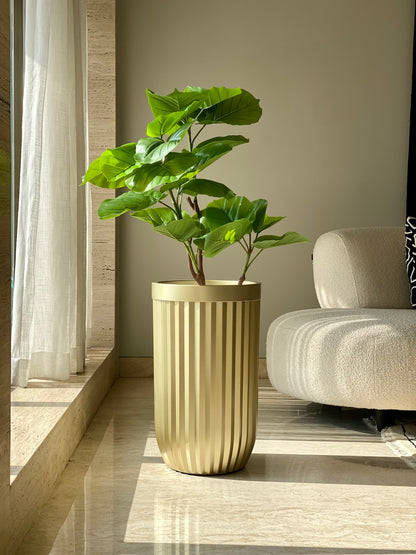 Grove Metallic Gold Planters