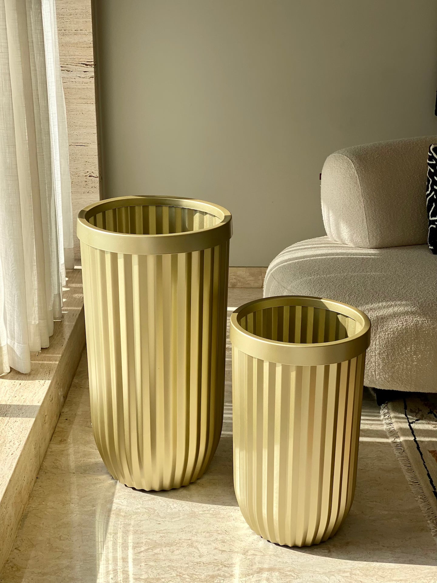 Grove Metallic Gold Planter - Large