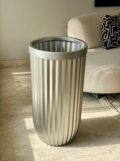 Grove Metallic Grey Planter - Large