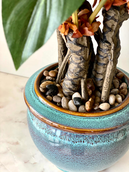 Artificial Tropical Alocasia Plant – 1.5 Feet
