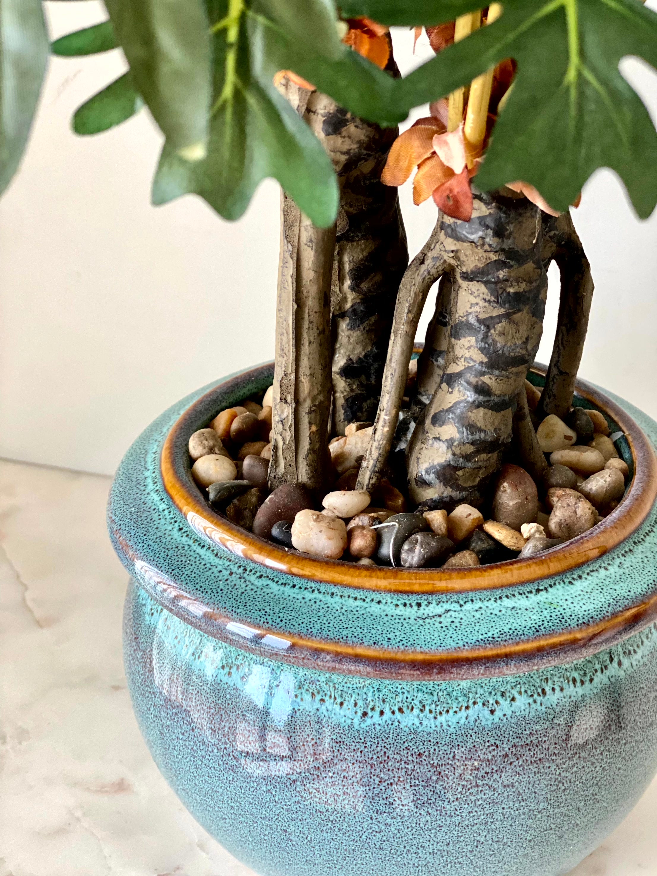 Artificial Split Leaf Philodendron Plant - 1.5 Feet