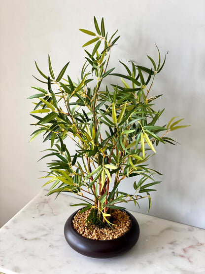 Artificial Bamboo Willow Plant – 1.7 Feet