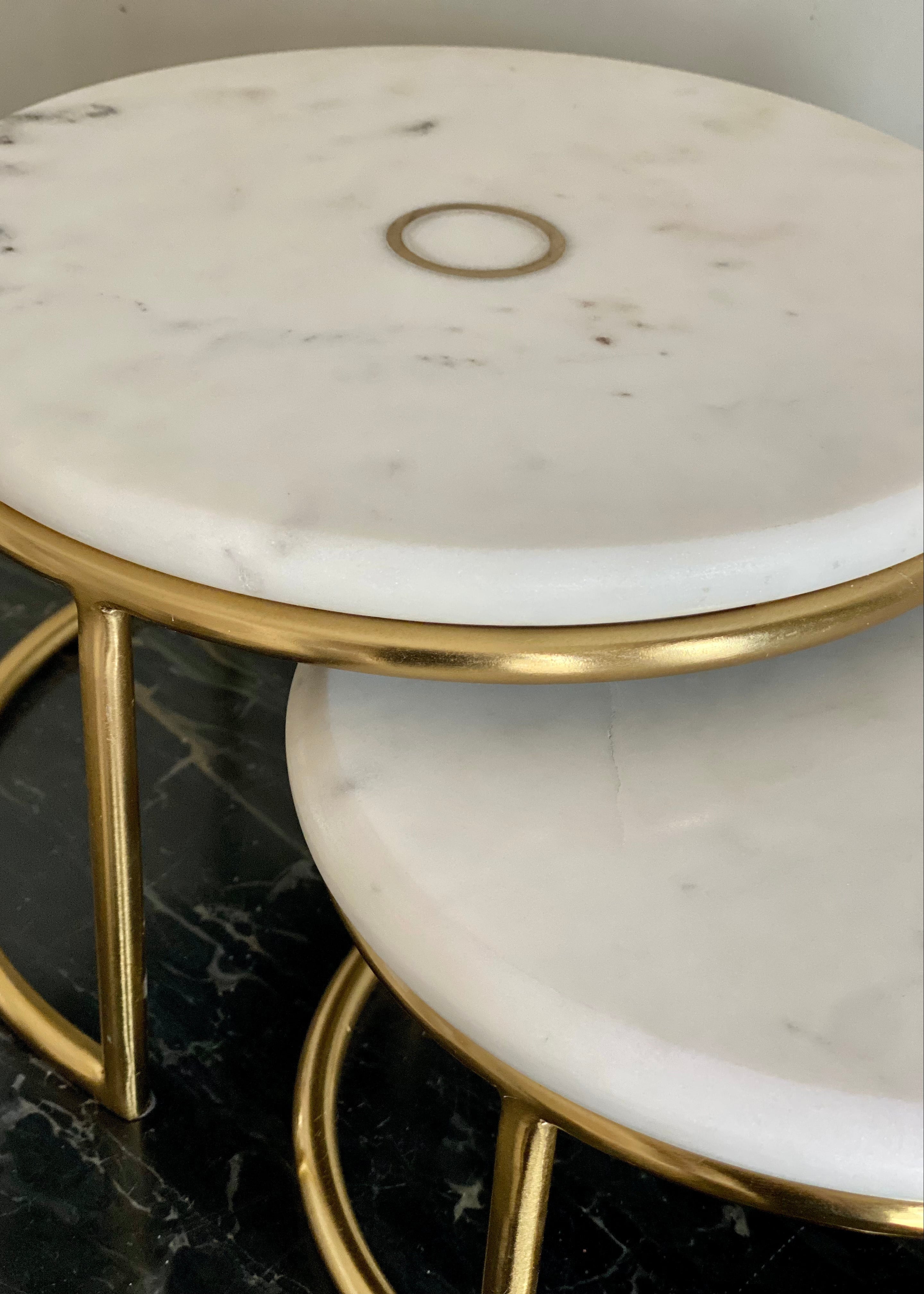 Soho Marble Cake Stand – Set of 2