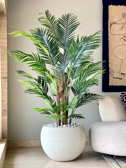 Artificial Lush Areca Palm Plant - 5.3 Feet