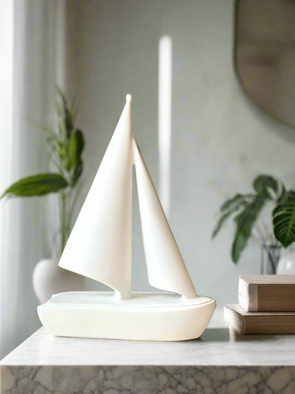 Boat Artefact - White